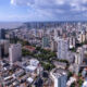 Aerial photo of the city of Belem.