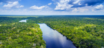 Amazon river in Brazil