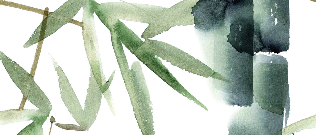 Bamboo watercolour